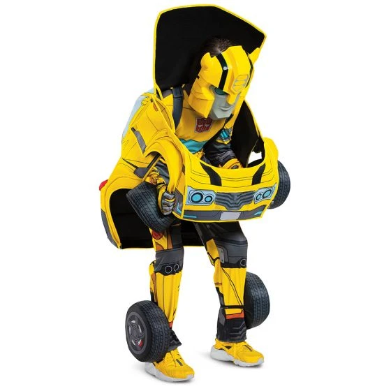 Disguise Transformers - Bumblebee Converting Costume Child 2 Disguise Transformers - Bumblebee Converting Costume Child - Image 2