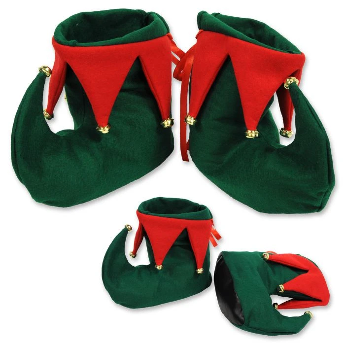 Felt Elf Shoes - Adult 1 Felt Elf Shoes - Adult
