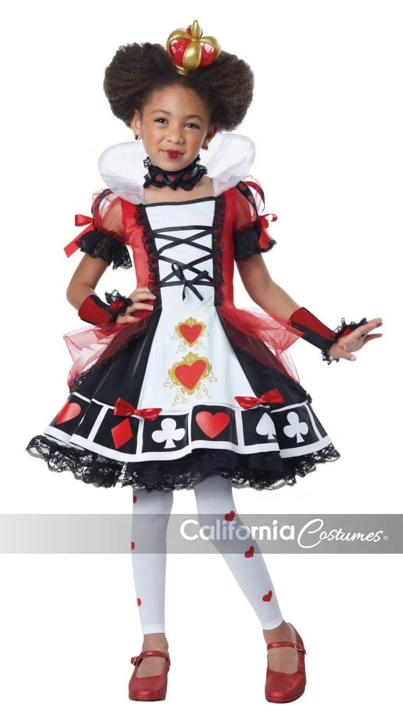 Queen Of Hearts Child Costume 1 Queen Of Hearts Child Costume