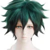 Green Spike Anime Wig