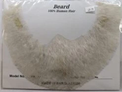 Blonde Full Face Human Hair Beard