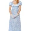 Blue Regency Era Duchess Costume - Adult