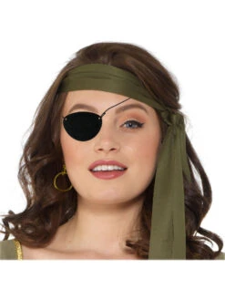 Pirate- Eye Patch & Earrings