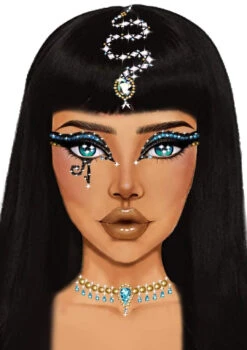 LEG AVENUE Self Adhesive Face Jewels - Cleopatra