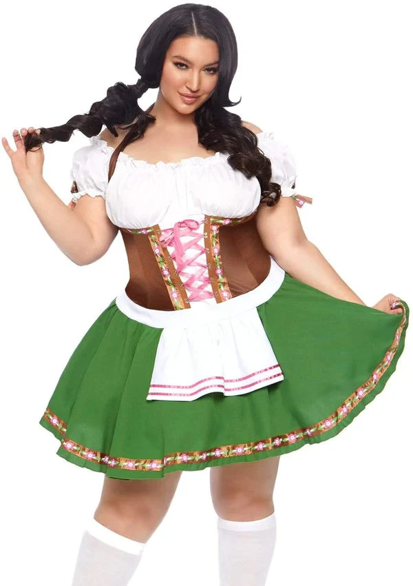 LEG AVENUE Gretchen The Beer Garden Girl Costume- Plus Size 1 LEG AVENUE Gretchen The Beer Garden Girl Costume- Plus Size