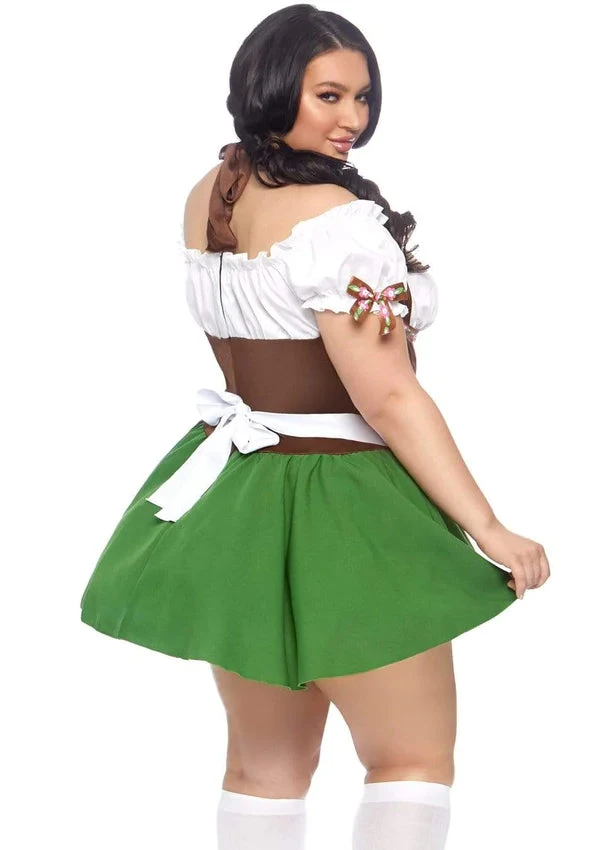 LEG AVENUE Gretchen The Beer Garden Girl Costume- Plus Size 2 LEG AVENUE Gretchen The Beer Garden Girl Costume- Plus Size - Image 2