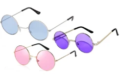 Round Hippie Sunglasses -Caufields Store lennonglassesgroup