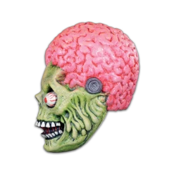 TRICK OR TREAT STUDIOS Mars Attacks - Drone Martian Mask 6 TRICK OR TREAT STUDIOS Mars Attacks - Drone Martian Mask -Caufields Store mars attacks drone martian left profile