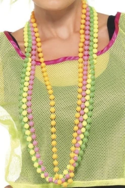 Neon Beaded Necklaces