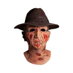TRICK OR TREAT STUDIOS A Nightmare On Elm Street (Springwood Slasher)- Freddy Krueger Mask With Fedora