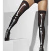 Skeleton Print Thigh Highs - Adult