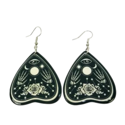 Rose Planchette Earrings