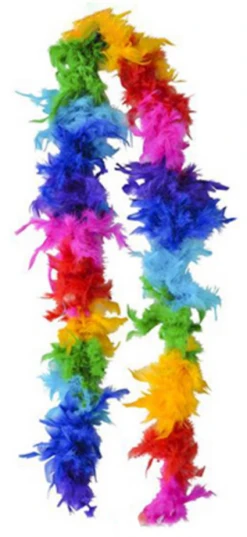Forum Novelties Feather Boa - Rainbow