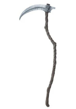 Giant Wooden Look Reaper Scythe
