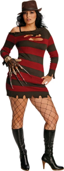 A Nightmare On Elm Street - Miss Krueger Costume - Plus Size