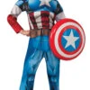 Dlx Captain America Child's Costume
