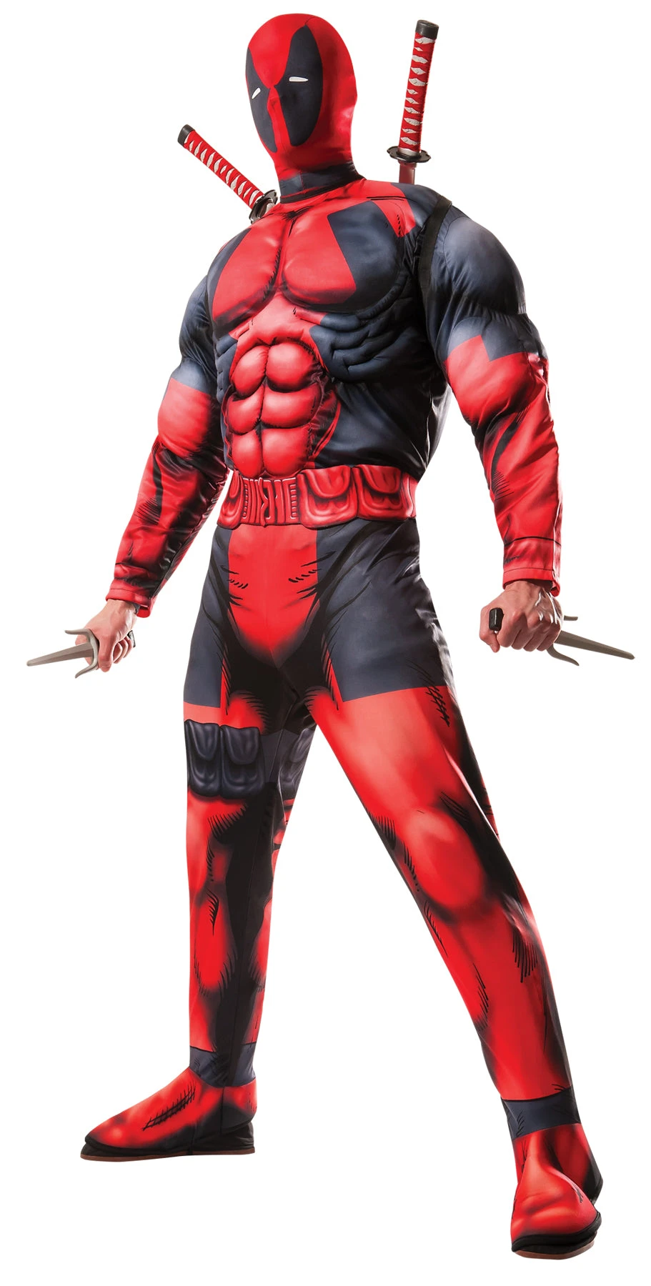 Men's Deluxe Deadpool Costume 1 Men's Deluxe Deadpool Costume