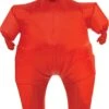 Red Skin Suit Inflatable Costume