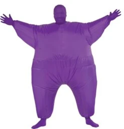Purple Skin Suit Inflatable Costume