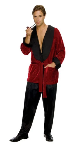 Playboy - Hugh Hefner Smoking Jacket Costume