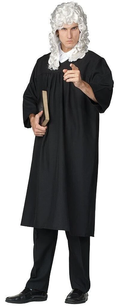 Black Judge Robe - Adult 1 Black Judge Robe - Adult