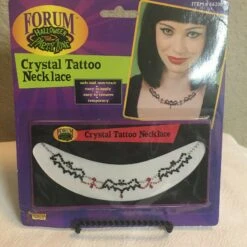 Forum Novelties Crystal Tattoo Necklace