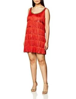 Forum Novelties Roaring 20's Red Flapper Dress