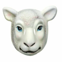 Forum Novelties Vacuform Plastic Sheep Mask