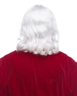 Kanekalon Santa Claus Wig And Beard Set -Caufields Store santa bx ncw069 03