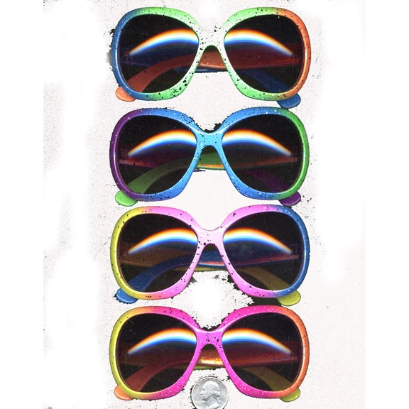 Rainbow Retro Sunglasses 1 Rainbow Retro Sunglasses