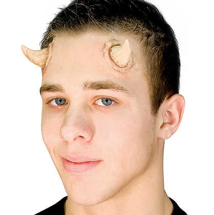 Universal Horns Prosthetic - Small 1 Universal Horns Prosthetic - Small