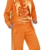 90's Stupid Orange Tuxedo Costume